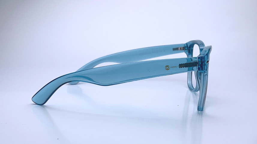 Jacmel In Blue Sunset Acetate : Unisex/Modified Square Frame Fits Medium To Wide Faces