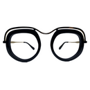 Bethel In Charcoal Noir: Women's Modified Oval/Fits Medium To Wide Faces