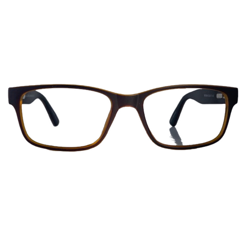 Micah In Indigenous Patterned Brown Temples: Unisex Frame Fits Medium To wide Faces (jill)
