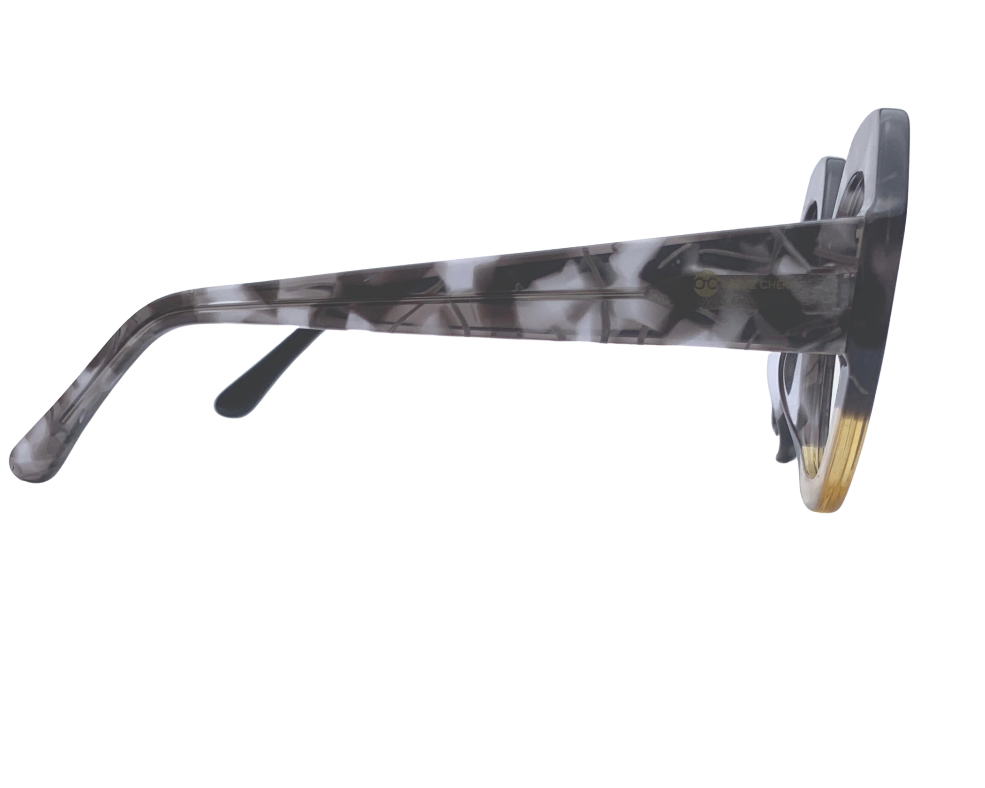 Chalice In Granite Brown With Vanilla Acetate:  Women's Modified Oval/Fits Medium To Wide Faces