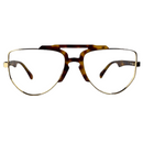 Barnett In Grimel Tortoise: Aviator Frame Fits Wide Faces/Size 56-18-140