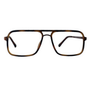 Benjamin In Root Beer Tortoise :  Unisex Square Fits Medium To Wide Faces