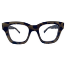 Ariel In Leopard Mookaite Acetate: Modified Cat Eye Frame Fits Medium To Wide Faces